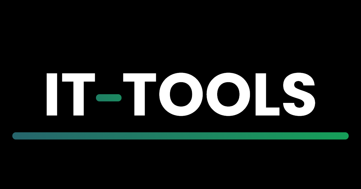 it tools